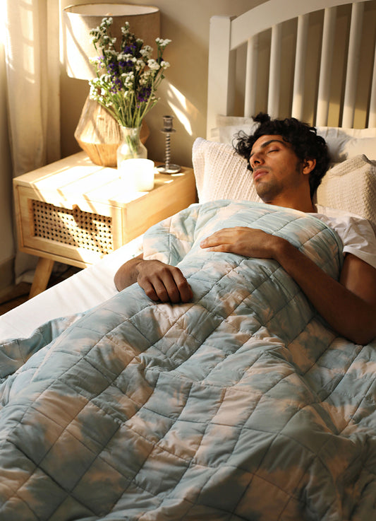 The Perfect Weighted Blanket for the Summer: Stay Cool and Comfortable with Tucked In
