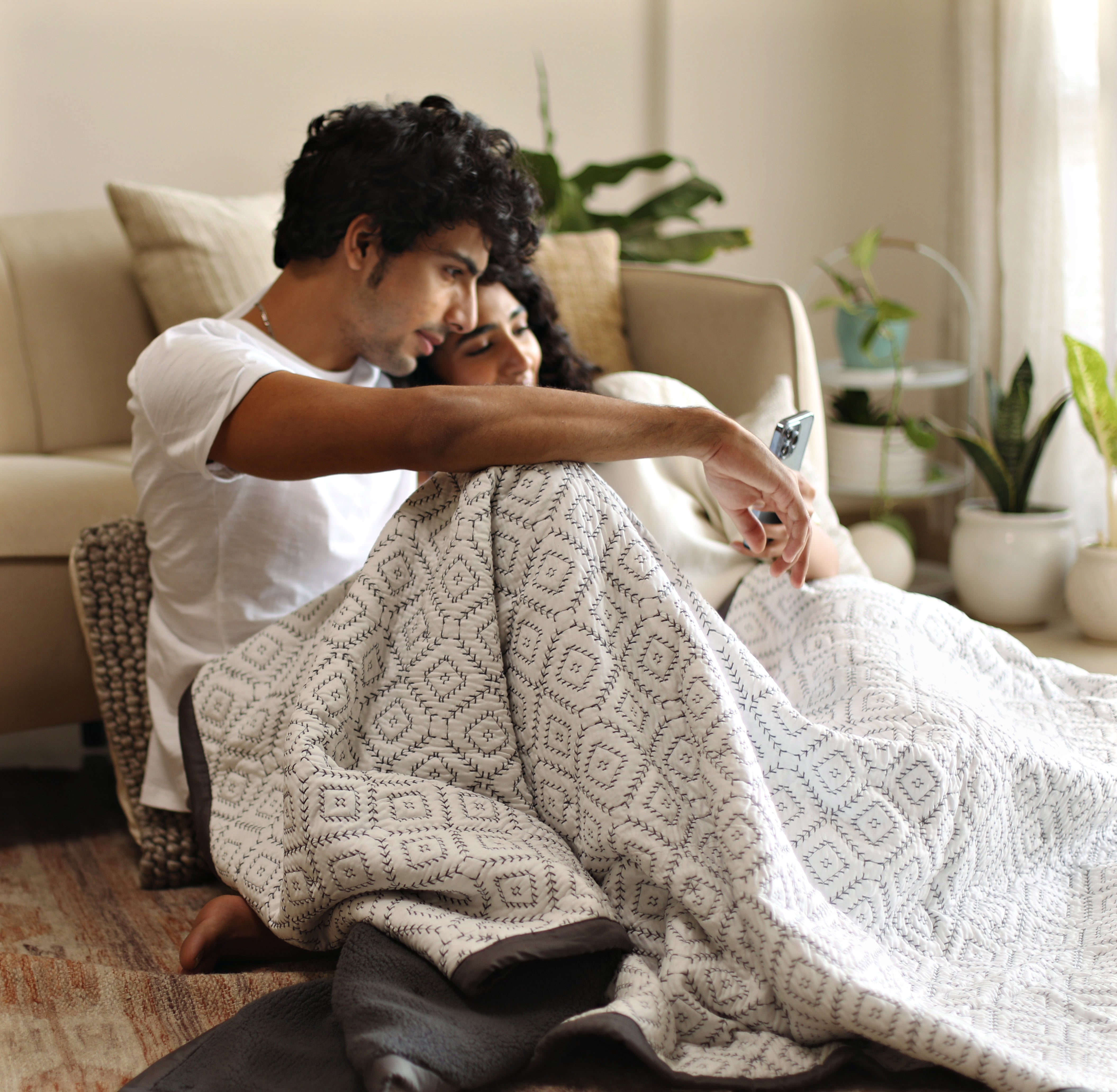 What are Tucked In's sherpa blankets? Tucked In