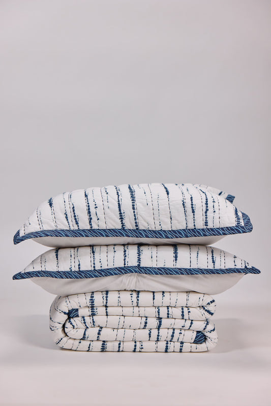 Indigo Drift - Quilt Set