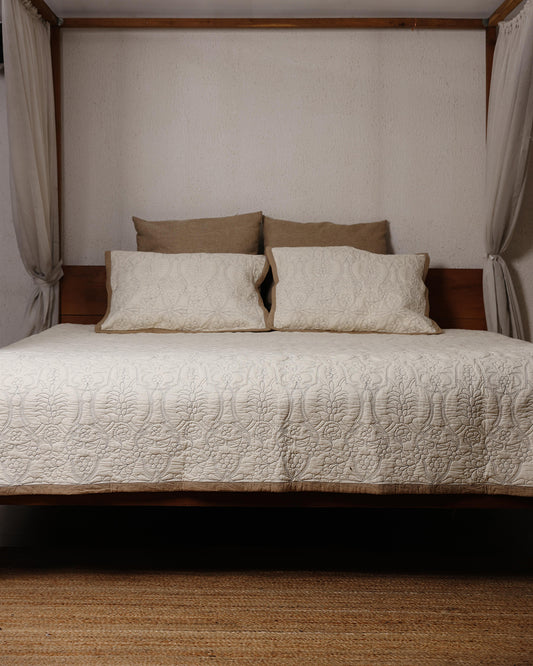 Stitched Layers - Quilted Bed Spread Set
