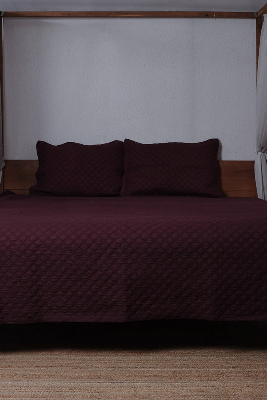 Cloud Burst - Quilted Bed Spread Set