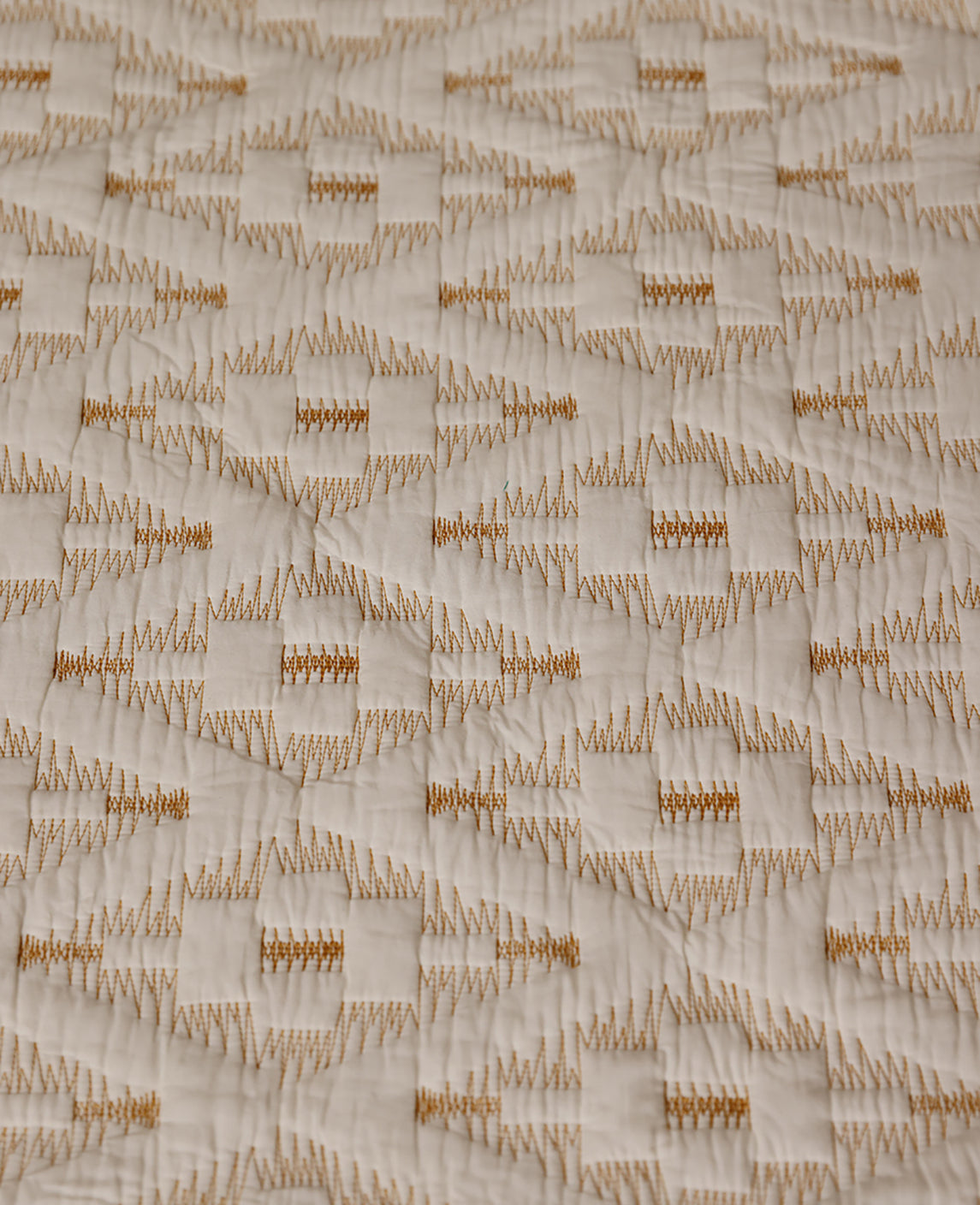 Ikkat - Quilted Bed Spread Set