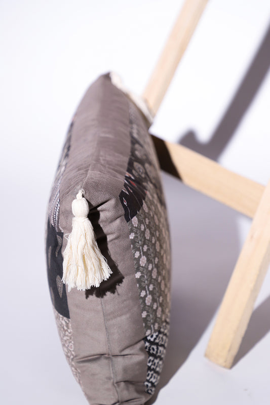 Sukoon - Mink Velvet Cushion Cover