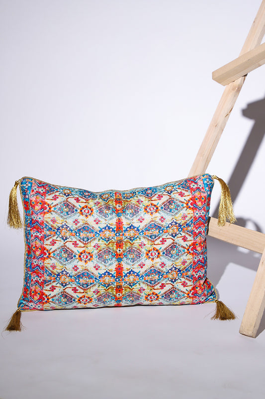Abia - Cotton Velvet Cushion Cover