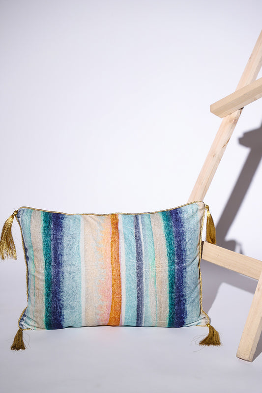 Abia - Cotton Velvet Cushion Cover