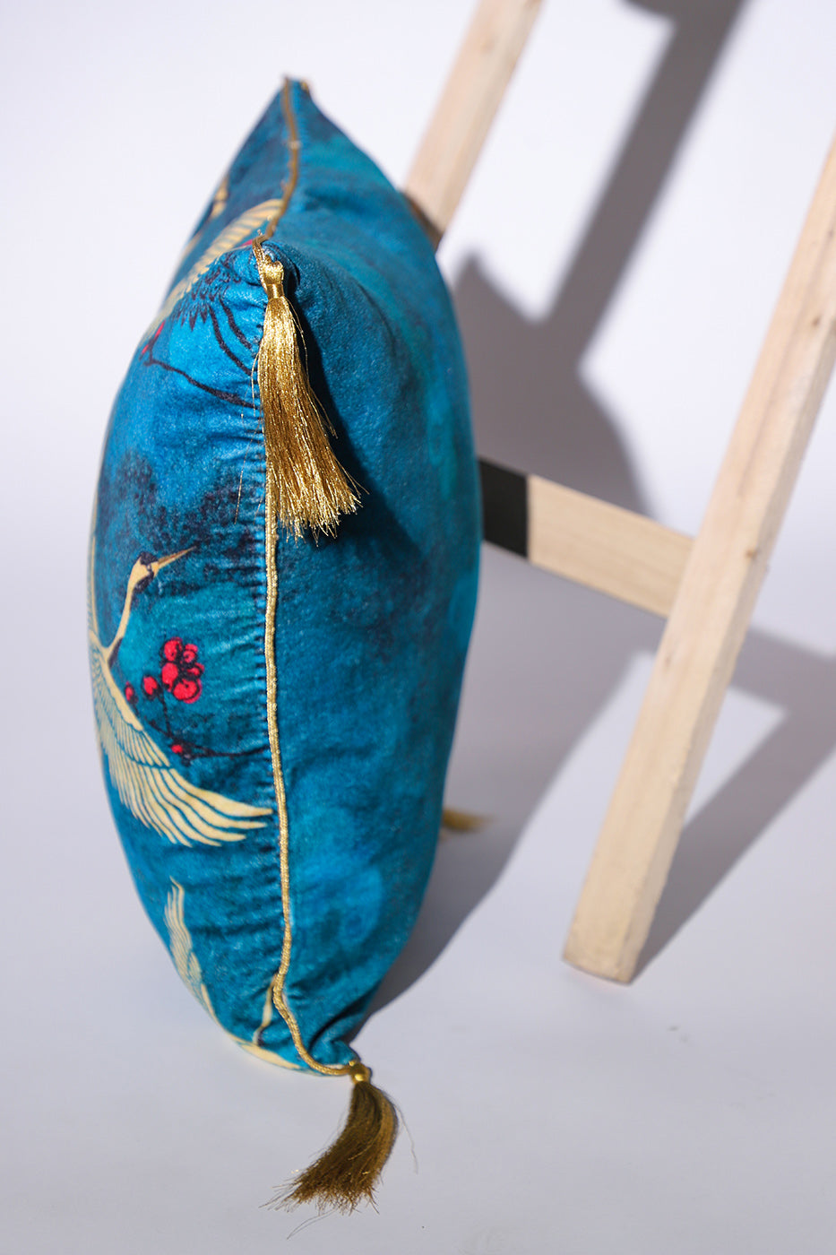 Akash - Cotton Velvet Cushion Cover