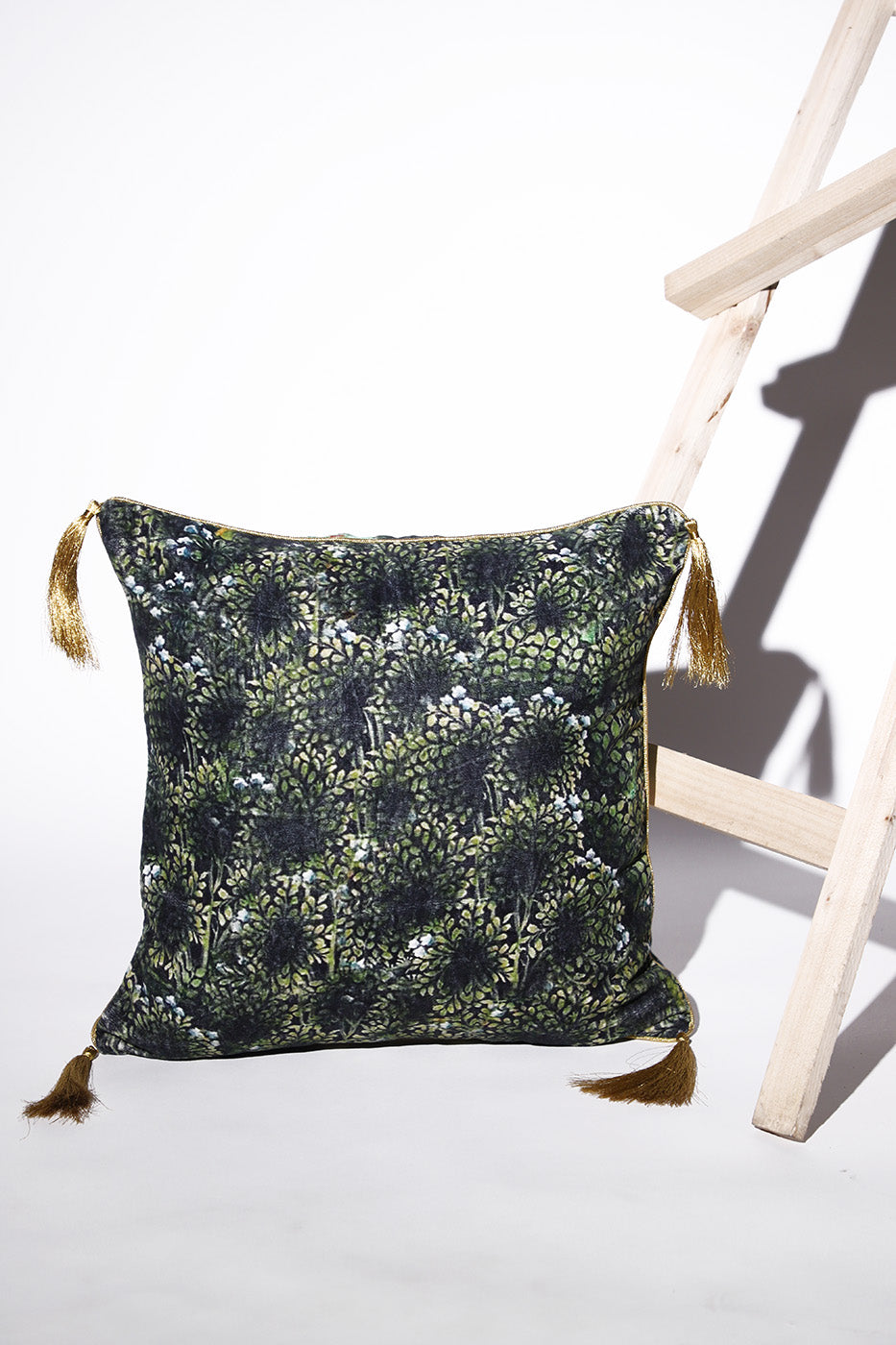 Adah - Cotton Velvet Cushion Cover