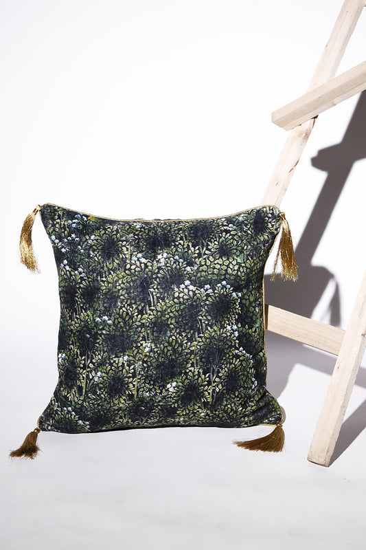 Adah - Cotton Velvet Cushion Cover