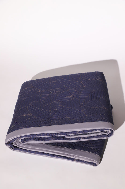 Blue Forest - Quilted Bed Spread Set
