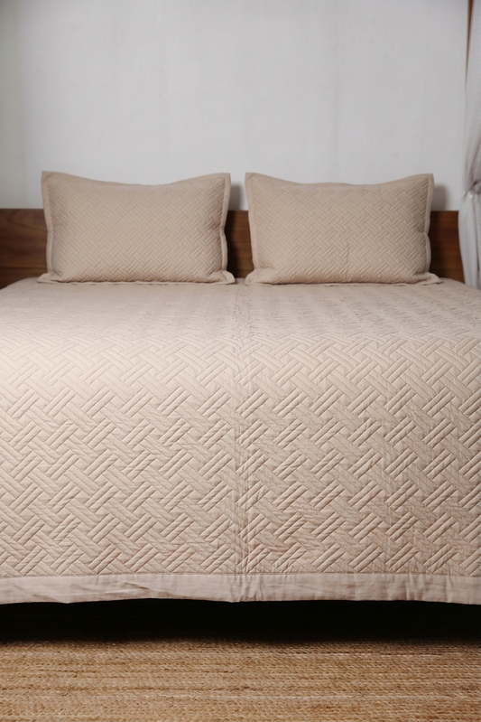 Ebony - Quilted Bed Spread Set