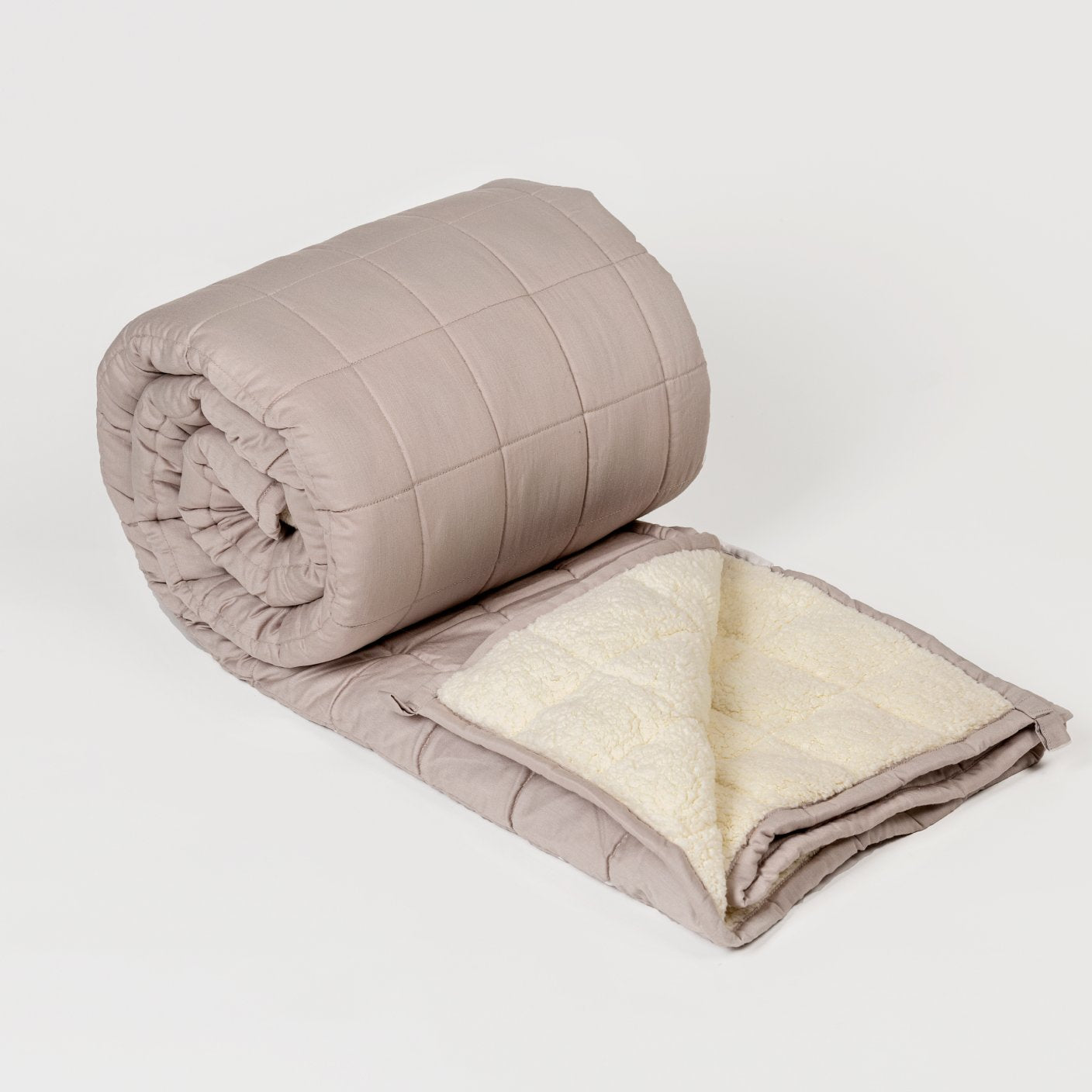 Sherpa Weighted Blankets Tucked In sherpa-weighted-blankets-tucked-in