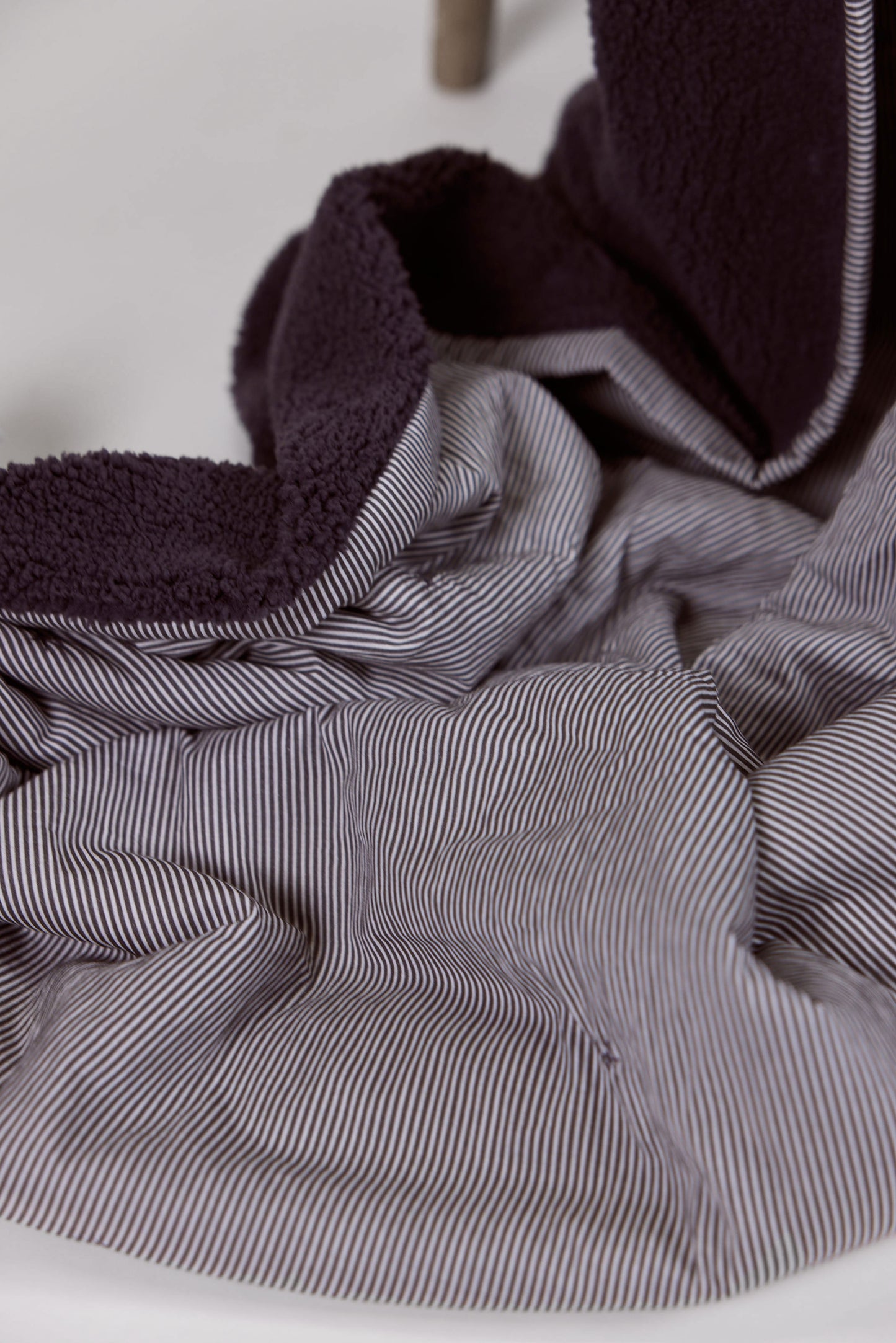 Drift Pinstripe - Sherpa Blanket