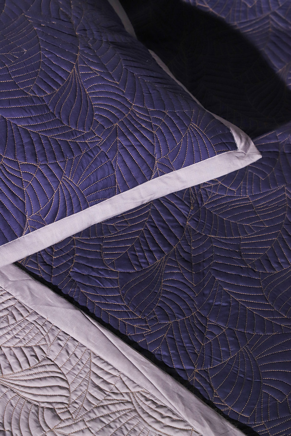 Blue Forest - Quilted Bed Spread Set